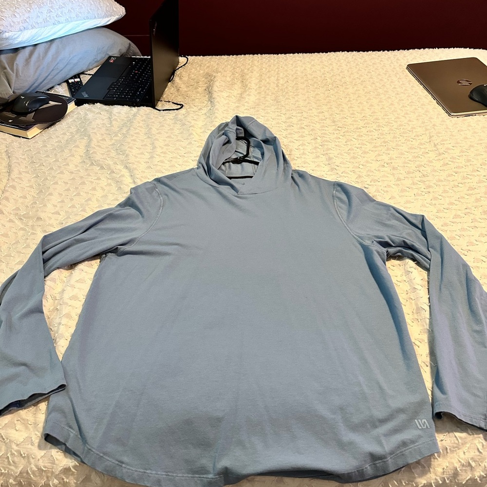 Vrst Light Blue Hoodie by Vrst